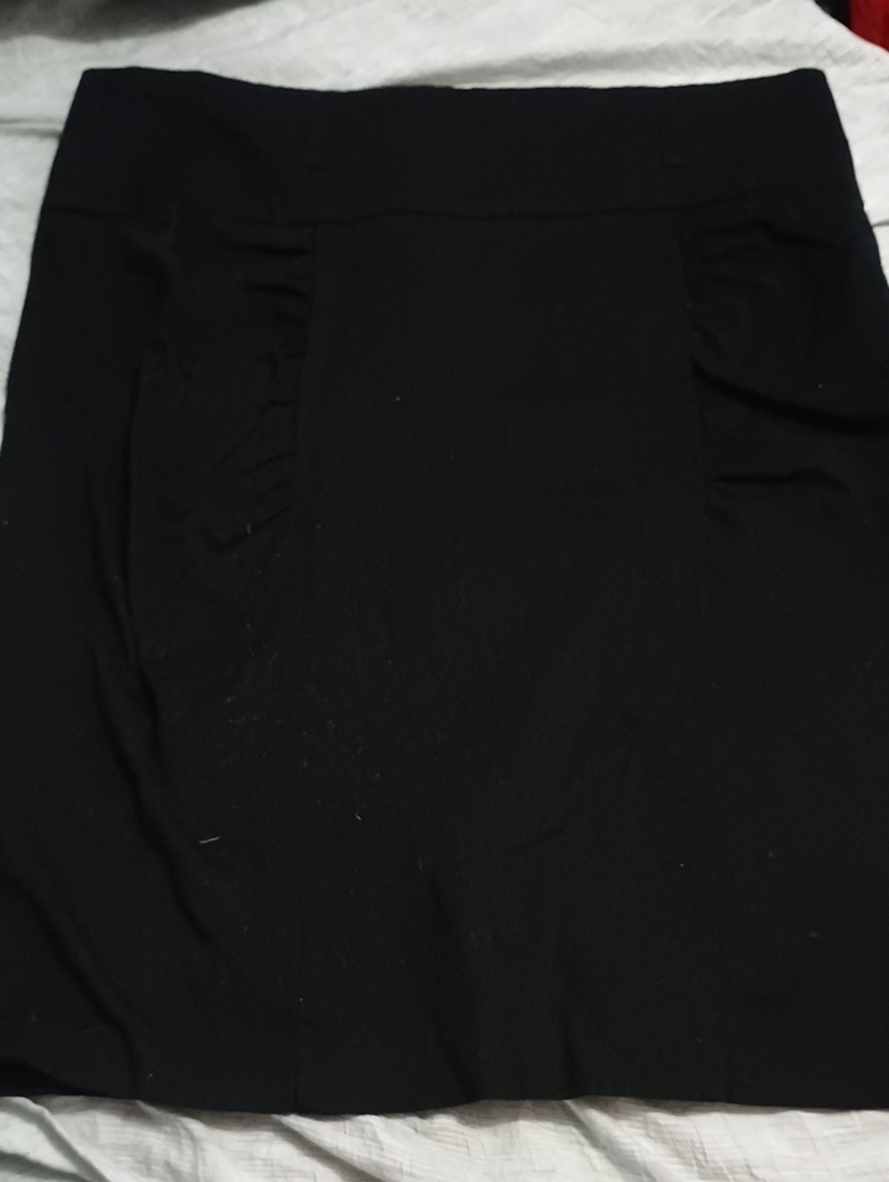 Classic Black Pencil Skirt Junior Size 7